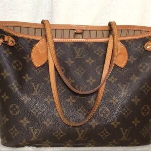 Louis Vuitton Brown Monogram Tote